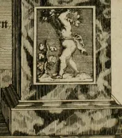 An illustration from Tapisseries du Roy, ou sont representez les quatre elemens et les quatre saisons : avec les devises qui les accompagnent et leur explication. Königliche französische Tapezereyen ... (1687)