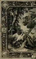 An illustration from Tapisseries du Roy, ou sont representez les quatre elemens et les quatre saisons : avec les devises qui les accompagnent et leur explication. Königliche französische Tapezereyen ... (1687)