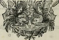 Picture 28 of 76 from Tapisseries du Roy, ou sont representez les quatre elemens et les quatre saisons : avec les devises qui les accompagnent et leur explication. Königliche französische Tapezereyen ... (1687), leaf 55