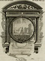Picture 59 of 74 from Tapisseries du Roy, ou sont representez les quatre elemens et les quatre saisons ; avec les devises qui les accompagnent et leur explication = Königliche französische Tapezereyen, oder überaus schöne Sinn-Bilder, in welchen die vier Element, samt den vier Jahr-Zeiten, neben den Dencksprüchen und ihren Ausslegungen, vorgestellet werden. Aus den Original-Kupffern nachgezeichnet, und den Kunstliebenden zu Nutzen und Ergötzen an den Tag gegeben und verlegt (1690), leaf 122