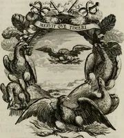 Picture 24 of 74 from Tapisseries du Roy, ou sont representez les quatre elemens et les quatre saisons ; avec les devises qui les accompagnent et leur explication = Königliche französische Tapezereyen, oder überaus schöne Sinn-Bilder, in welchen die vier Element, samt den vier Jahr-Zeiten, neben den Dencksprüchen und ihren Ausslegungen, vorgestellet werden. Aus den Original-Kupffern nachgezeichnet, und den Kunstliebenden zu Nutzen und Ergötzen an den Tag gegeben und verlegt (1690), leaf 50