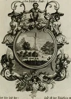 Picture 37 of 74 from Tapisseries du Roy, ou sont representez les quatre elemens et les quatre saisons ; avec les devises qui les accompagnent et leur explication = Königliche französische Tapezereyen, oder überaus schöne Sinn-Bilder, in welchen die vier Element, samt den vier Jahr-Zeiten, neben den Dencksprüchen und ihren Ausslegungen, vorgestellet werden. Aus den Original-Kupffern nachgezeichnet, und den Kunstliebenden zu Nutzen und Ergötzen an den Tag gegeben und verlegt (1690), leaf 78