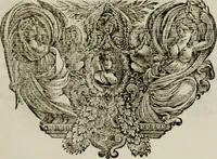 Picture 43 of 74 from Tapisseries du Roy, ou sont representez les quatre elemens et les quatre saisons ; avec les devises qui les accompagnent et leur explication = Königliche französische Tapezereyen, oder überaus schöne Sinn-Bilder, in welchen die vier Element, samt den vier Jahr-Zeiten, neben den Dencksprüchen und ihren Ausslegungen, vorgestellet werden. Aus den Original-Kupffern nachgezeichnet, und den Kunstliebenden zu Nutzen und Ergötzen an den Tag gegeben und verlegt (1690), leaf 86