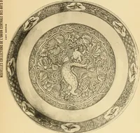 Picture 65 of 70 from Tapis, tissus & faïences orientales, suite des Dessins de tissus (Europe, XVIIIe & XIXe siècles) (1900), leaf 122