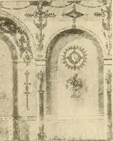 An illustration from Tapis, tissus & faïences orientales, suite des Dessins de tissus (Europe, XVIIIe & XIXe siècles) (1900)