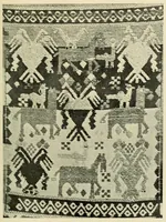 An illustration from Tappeti rustici italiani (1922)