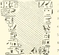 An illustration from Tarkhan I and Memphis V (1913)