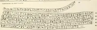 An illustration from Tarkhan I and Memphis V (1913)