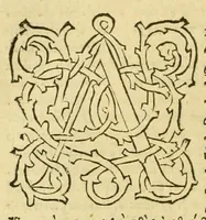 An illustration from Ta tou Themistiou Euphradous hapanta, toutesti Paraphraseis, kai Logoi : Alexandrou Aphrodisieos Peri psyches biblia duo, kai Peri eimarmenes hen = Omnia Themistii opera, hoc est Paraphrases, et Orationes. Alexandri Aphrodisiensis libri duo De anima, et De fato vnus (1534)