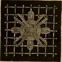 An illustration from Tatting and netting (1895)