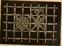 An illustration from Tatting and netting (1895)