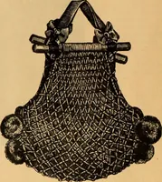 An illustration from Tatting and netting (1895)