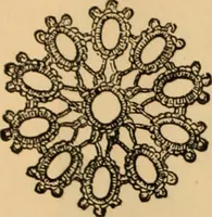 An illustration from Tatting and netting (1895)
