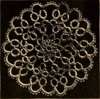 An illustration from Tatting and netting (1895)