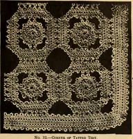 An illustration from Tatting and netting (1895)
