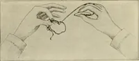 An illustration from T.B.C. instructions and designs for tatting (1916)