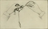 An illustration from T.B.C. instructions and designs for tatting (1916)