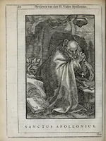 Picture 17 of 46 from 'tBosch der eremyten ende eremitinnen, van Aegypten ende Palestinen (1644), leaf 102
