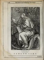 Picture 46 of 46 from 'tBosch der eremyten ende eremitinnen, van Aegypten ende Palestinen (1644), leaf 344