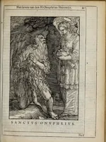 Picture 6 of 46 from 'tBosch der eremyten ende eremitinnen, van Aegypten ende Palestinen (1644), leaf 43