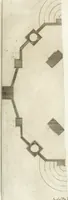 An illustration from Teatro de la gloria : consagrado a la excelentisima señora doña Felice de Sandoval Enriquez, duquesa de Vceda difunta : por el excelentisimo señor don Gaspar Tellez Giron, duque de Osuna, conde de Vreña, gouernador del estado de Milan y capitan general en Italia, en sus solemnes esequias celebradas en Milan (1671)
