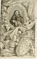 An illustration from Teatro de la gloria : consagrado a la excelentisima señora doña Felice de Sandoval Enriquez, duquesa de Vceda difunta : por el excelentisimo señor don Gaspar Tellez Giron, duque de Osuna, conde de Vreña, gouernador del estado de Milan y capitan general en Italia, en sus solemnes esequias celebradas en Milan (1671)