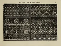 An illustration from Teatro delle nobili et virtvose donne : dove, si rappresentano varij disegni di lauori (1891)