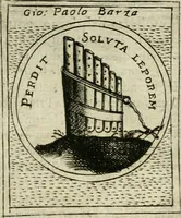 An illustration from Teatro d'imprese (1623)