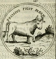 An illustration from Teatro d'imprese (1623)