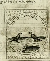An illustration from Teatro d'imprese (1623)