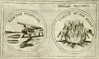 An illustration from Teatro d'imprese (1623)