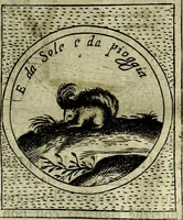 An illustration from Teatro d'imprese (1623)