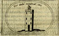 An illustration from Teatro d'imprese (1623)