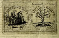 An illustration from Teatro d'imprese (1623)
