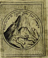 An illustration from Teatro d'imprese (1623)