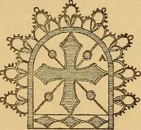 An illustration from A technical history of the manufacture of Venetian laces (Venice- Burano) / by G.M. Urbani de Gheltof ; translated by Lady Layard (1882)