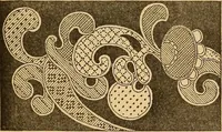 An illustration from A technical history of the manufacture of Venetian laces (Venice- Burano) / by G.M. Urbani de Gheltof ; translated by Lady Layard (1882)