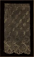 An illustration from A technical history of the manufacture of Venetian laces (Venice- Burano) / by G.M. Urbani de Gheltof ; translated by Lady Layard (1882)