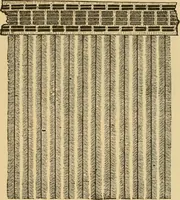 An illustration from Technology of textile design. Being a practical treatise on the construction and application of weaves for all textile fabrics, with minute reference to the latest inventions for weaving (1888)