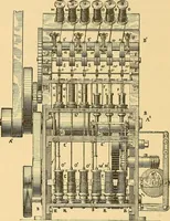 Picture 64 of 160 from Technology of textile design. Being a practical treatise on the construction and application of weaves for all textile fabrics, with minute reference to the latest inventions for weaving (1888), leaf 189