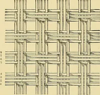 An illustration from Technology of textile design. Being a practical treatise on the construction and application of weaves for all textile fabrics, with minute reference to the latest inventions for weaving (1888)
