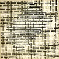 An illustration from Technology of textile design. Being a practical treatise on the construction and application of weaves for all textile fabrics, with minute reference to the latest inventions for weaving (1888)