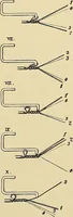 An illustration from Technology of textile design. Being a practical treatise on the construction and application of weaves for all textile fabrics, with minute reference to the latest inventions for weaving (1888)