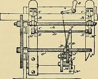 An illustration from Technology of textile design. Being a practical treatise on the construction and application of weaves for all textile fabrics, with minute reference to the latest inventions for weaving (1888)