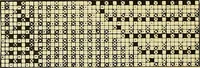 An illustration from Technology of textile design. Being a practical treatise on the construction and application of weaves for all textile fabrics, with minute reference to the latest inventions for weaving (1888)