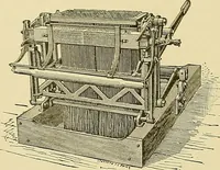 An illustration from Technology of textile design. Being a practical treatise on the construction and application of weaves for all textile fabrics, with minute reference to the latest inventions for weaving (1888)