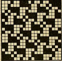 An illustration from Technology of textile design. Being a practical treatise on the construction and application of weaves for all textile fabrics, with minute reference to the latest inventions for weaving (1888)