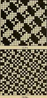 An illustration from Technology of textile design. Being a practical treatise on the construction and application of weaves for all textile fabrics, with minute reference to the latest inventions for weaving (1888)