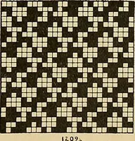 An illustration from Technology of textile design. Being a practical treatise on the construction and application of weaves for all textile fabrics, with minute reference to the latest inventions for weaving (1888)
