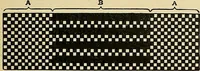 An illustration from Technology of textile design. Being a practical treatise on the construction and application of weaves for all textile fabrics, with minute reference to the latest inventions for weaving (1888)